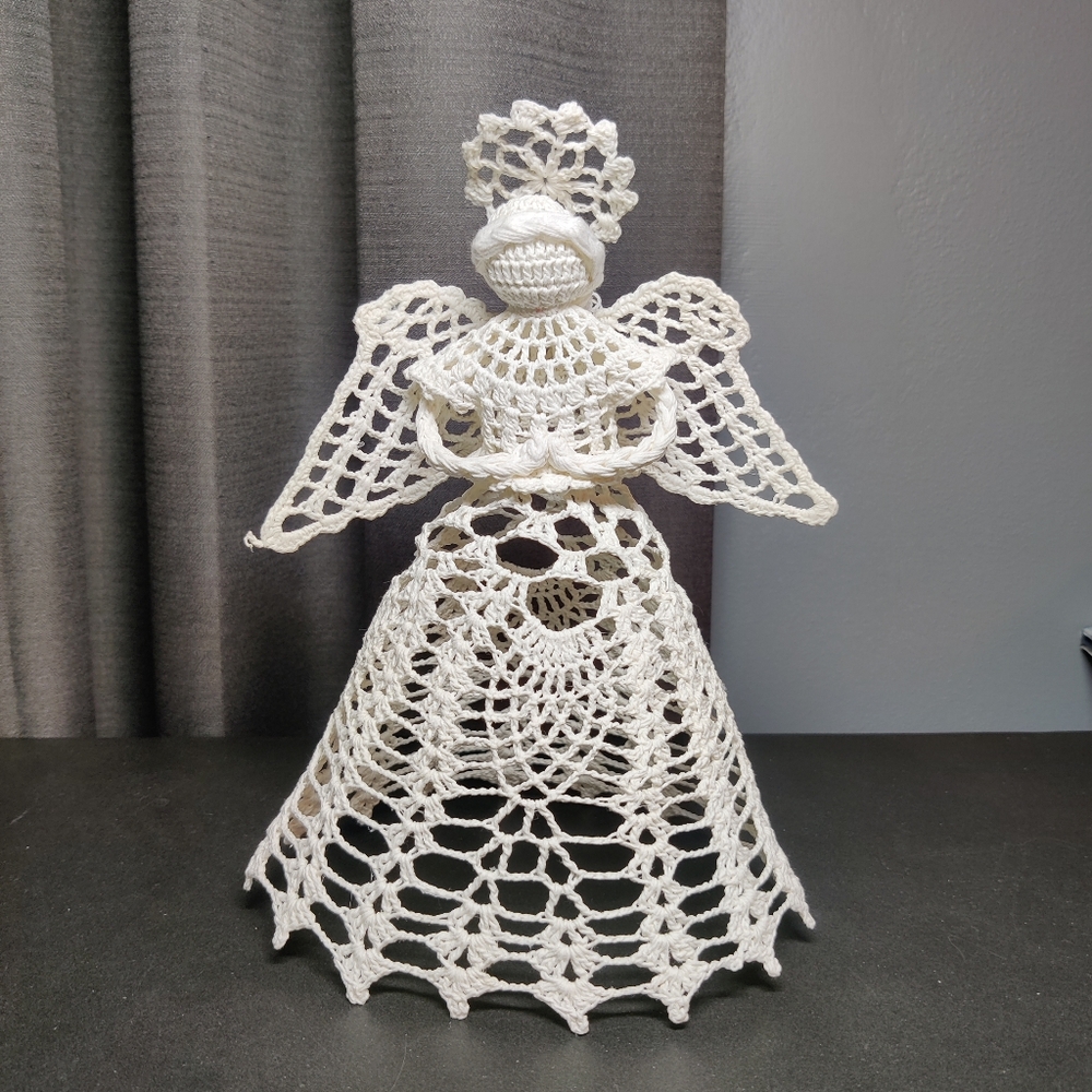 Handcrafted Crochet Angel Vintage
